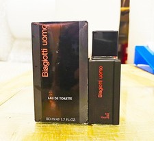 Vintage 1991 Laura Biagiotti Uomo 1.7 oz/50ml Pristine Unused Collectible Boxed