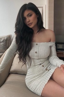 Fashion Nova Oatmeal Off The Shoulder Dress Size Small