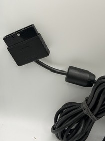 Sony PlayStation 2 Dual Shock Controller SCPH-10010 Black CLEAN EXCELLENT