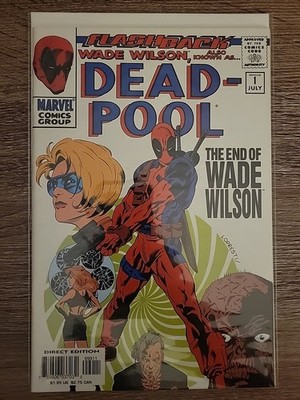 Deadpool Flashback # 1 Minus One NM 1997 Marvel Comics End Of Wade Wilson