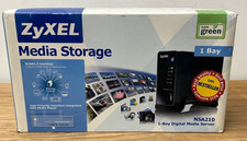 ZyXEL 1 Bay Digital Media Server Storage NSA210 NEW OPEN BOX 2010