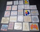 Lot of 24 1970s T-SHIRT IRON-ONS Sports Music Disco Frampton Slave Aztec Kong — photo 1