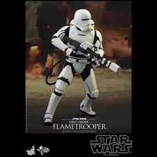 HOT TOYS Star Wars Ep VII First Order Flametrooper MMS326 1 6 Scale Figure NEW