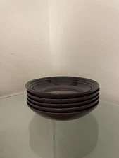 Le Creuset CASSIS 9.75 inch Vancouver Pasta Bowls RARE DISCONTINUED COLOR