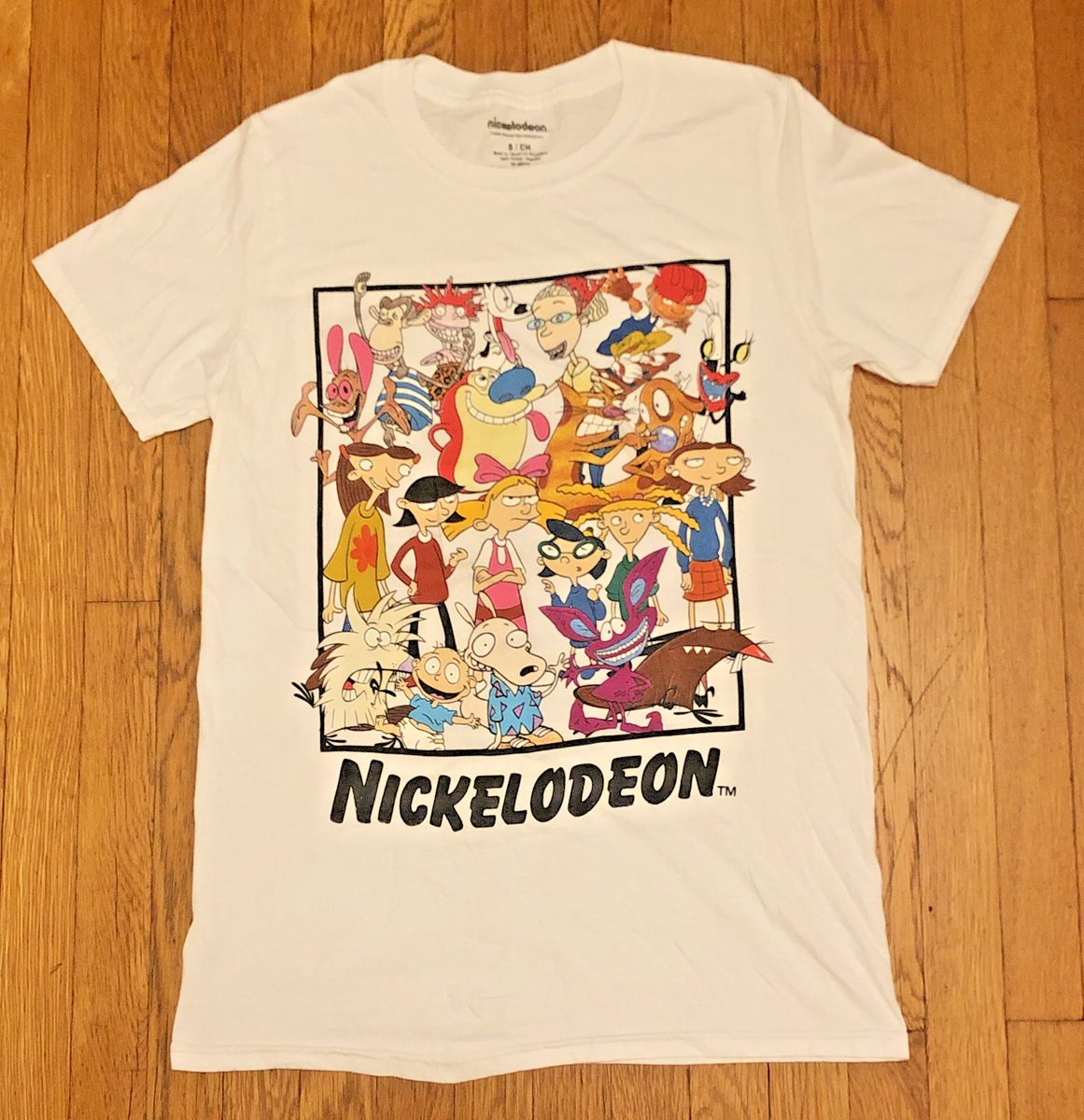 Camicia Nickelodeon Donna Camicia Nickelodeon Sponge Squad T Shirt Con Stampa Spongebob Per Bambini 1236253