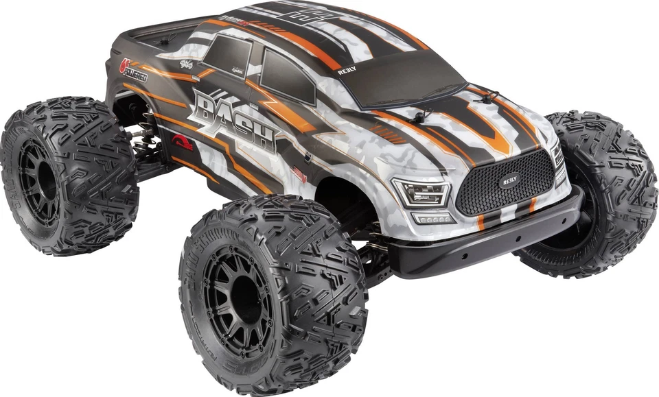 Reely Bash 6S Brushless 1:8 RC Modellauto Elektro Monstertruck Allradantrieb - Bild 2 von 4
