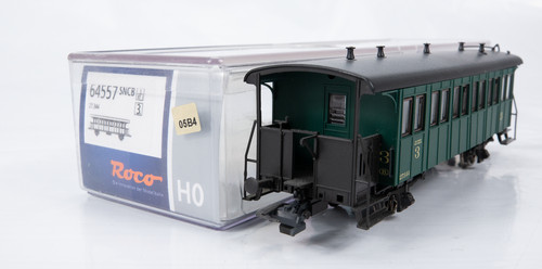 Roco 64557 Personenwagen 3. Kl der SNCB Ep III, sehr guter Zustand in OVP | Condition: Gebraucht