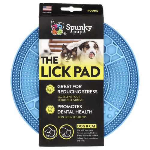 The Lick Pad, Dog & Cat, Round, 1 Pad
