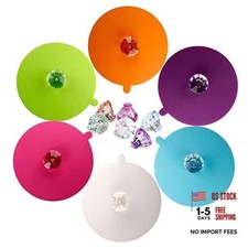 IPHOX Creative Mug Cover Set of 6 Anti-dust, Airtight Seal, Food Grade