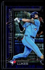 2025 Topps Nathan Lukes Purple Rainbow Foil #420 #/250 SN
