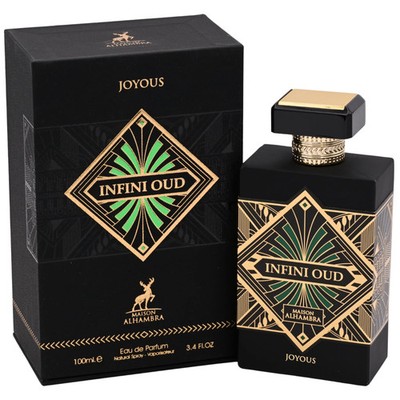 Maison Alhambra Infini Oud Joyous EDP Spray Unisex 3.4 oz 100ml New Box