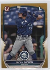 2023 Bowman Draft Gold 20/50 Brock Rodden #BD-171 j8o