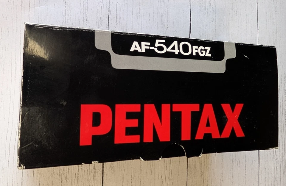 NEW IN BOX Pentax AF-540FGZ Shoe Mount Flash Strobe SLR Camera - Image 2 of 4