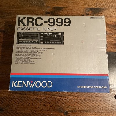 Kenwood KRC-999 Cassette Tuner Car Stereo | eBay