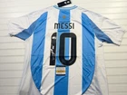 Leo Messi Signed Argentina Adidas Soccer Jersey Autographed w COA
