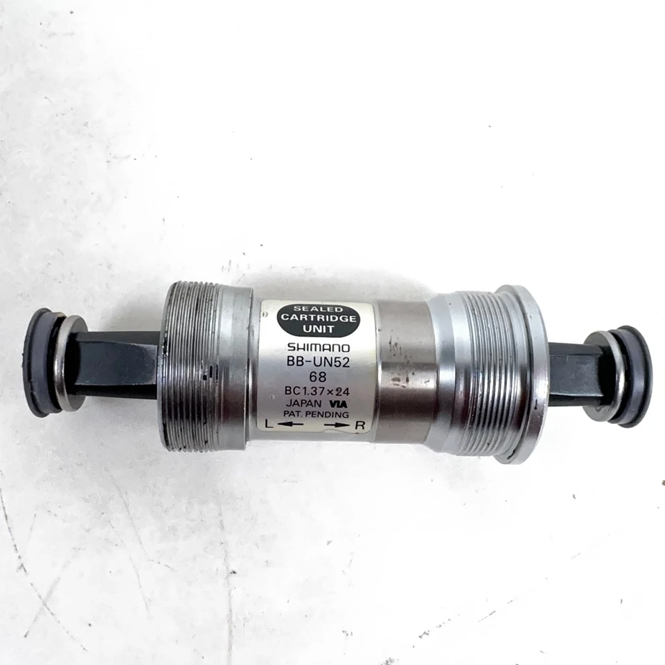 Soporte inferior cartucho sellado Shimano rosca inglesa 68x108 mm carretera BB-UN52 Foto 2 de 4