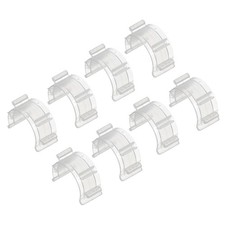 50pcs Sewing Bobbin Small Clips Thread Clamps Spools Organizers Clear