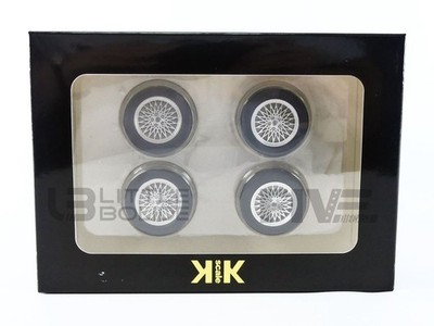 KK SCALE MODELS 1/18 - WHEELS TYRE / WHEEL SET - PORSCHE 924 TURBO KKDCACC026