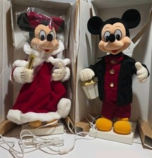 Vintage Mickey & Minnie Mouse Motionettes Ani...
