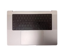 MacBook Pro 16” A2780 Top Case Keyboard Battery Trackpad 2023 M2 Pro Silver OEM