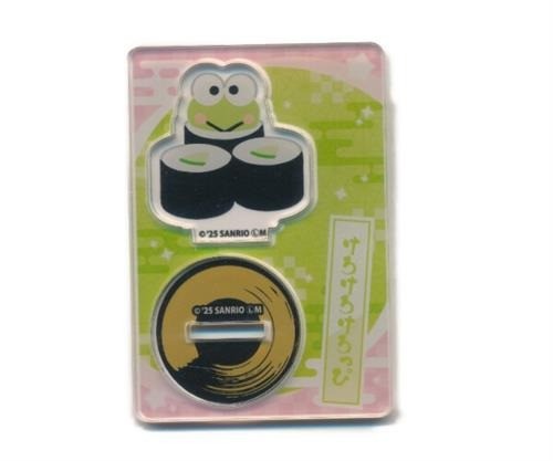 Personajes de Sanrio ¡Hola espera! Sushi con soporte de acrílico 9 Keroppeker...