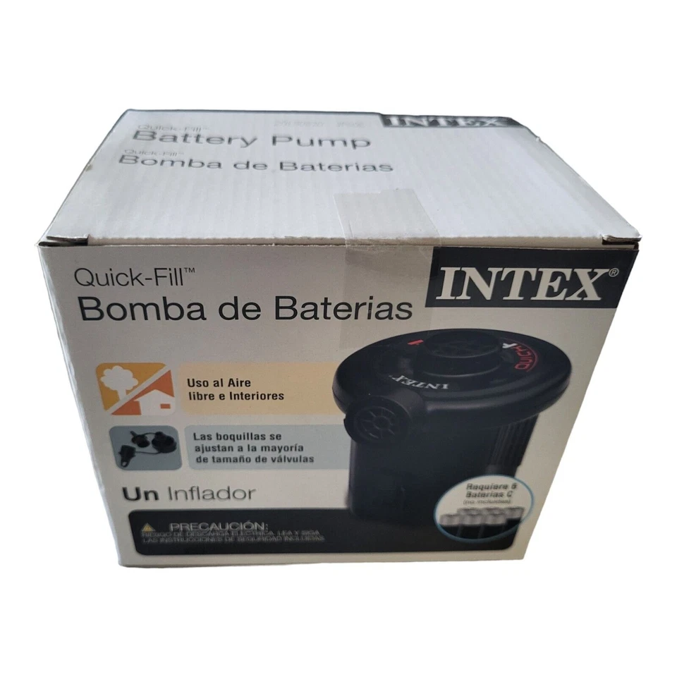 Intex Quick-Fill Battery Pump Air Mattress Camping Pump AP638 - Image 3 of 4