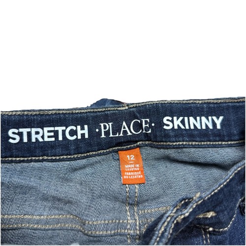 Lot Of 3 Boys Size 12 Skinny Stretch Jeans Children’s Place & Cat & Jack - Picture 9 of 10