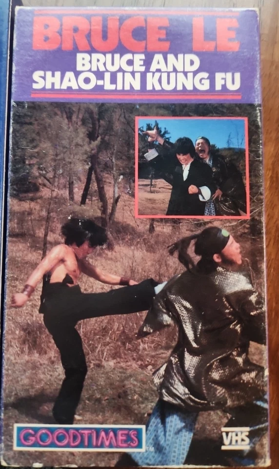 Bruce LE / DEADLY STRIKE / Bruce vs. Bill & Shao-Lin Kung Fu VHS Bruce Le RARE - Image 4 of 4