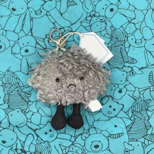 Jellycat Amuseables Storm Charm Plush Keychain Soft Toy Gift NWT