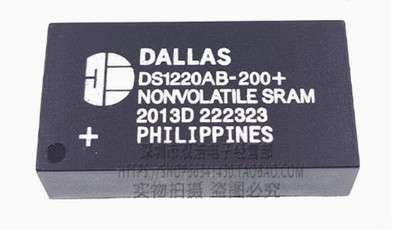 Dallas DS1220AB-100 DIP High-Precision 64Kx8 NVRAM, 100ns,   Backup *tm