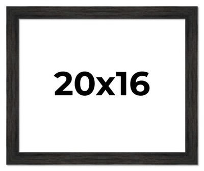10x5 Wide Barnwood Picture Frame with UV Acrylic, Available in  6 Finishes