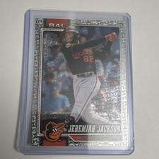 Topps 2023 Foil Rookie Jeremiah Jackson Baltimore Orioles Baseball Card #277. rookie card picture