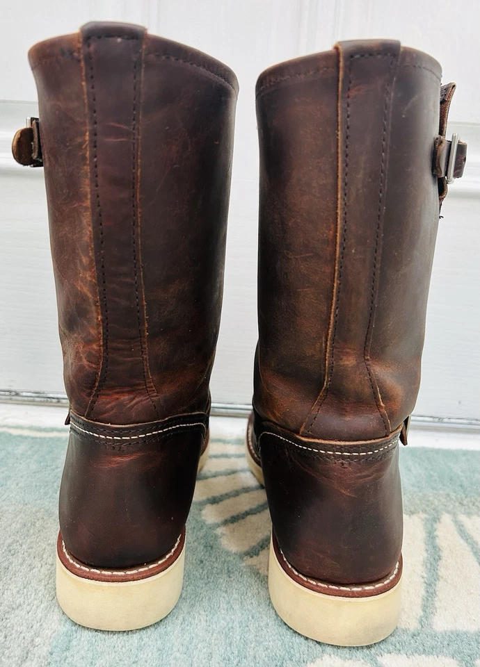 Red Wing Heritage Classic Engineer Style No. 3471 feminino tamanho 11 B - Imagem 4 de 4