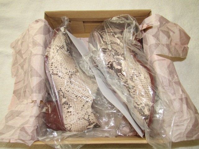 Anthropologie Marion Python Print Ankle Boots Wom… - image 12