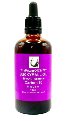 Carbon 60 in MCT Öl 100ml, 99,99% Fulleren 67mg/100ml