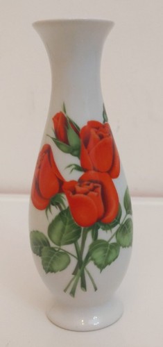 Vtg Helen Steiner Rice Collectible Mother's Love Rose Vase - Picture 6 of 11