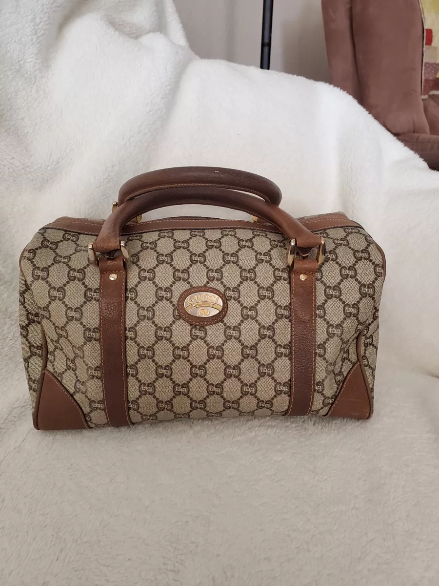 Vintage Gucci Doctor/boston/crossbody Bag Great Condition 