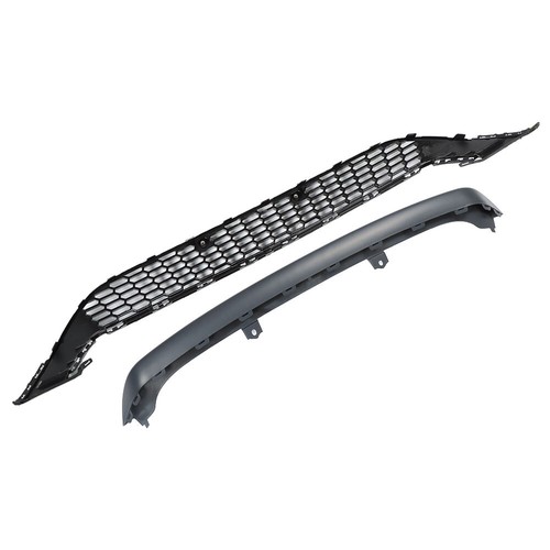 For Ford Focus 2015 2016 Mesh Front Bumper Cover Lower Grille With 3 Front Lips - Picture 12 of 19
