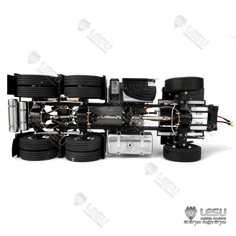 LESU 1/14 Metal Chassis for TAMIYA 3363 56348 1851 Highline RC Tractor Truck Car - Image 3 of 4