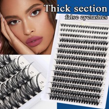DIY Lash Extension Kit 280Pcs Individual Lashes Cluster C/D Cur Volume Eyelash  