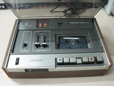 PIASTRA A CASSETTA  SONY  TC - 129       DA REVISIONARE  VINTAGE