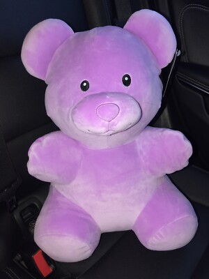 Valentine's Day Purple Gummy Bear Plush, 16”, by Way To