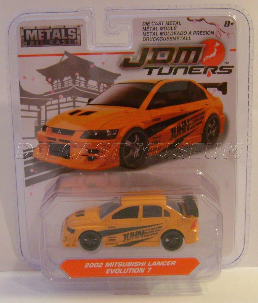 2002 '02 MITSUBISHI LANCER EVOLUTION 7 JDM TUNERS JADA METALS