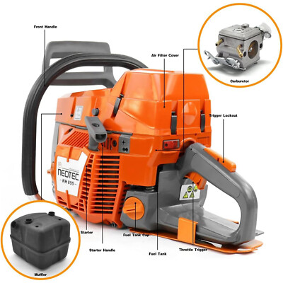 Neotec NH895 Chainsaw (Husqvarna 395XP CLONE) No Bar Powerhead
