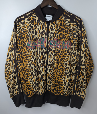 Adidas Jeremy Scott Leopard Sequin Track Jacket Originals Size