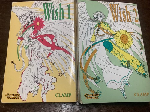 Wish Manga Set Volumes 1-2 German Edition Carlsen Comics Clamp TPB - Picture 3 of 5