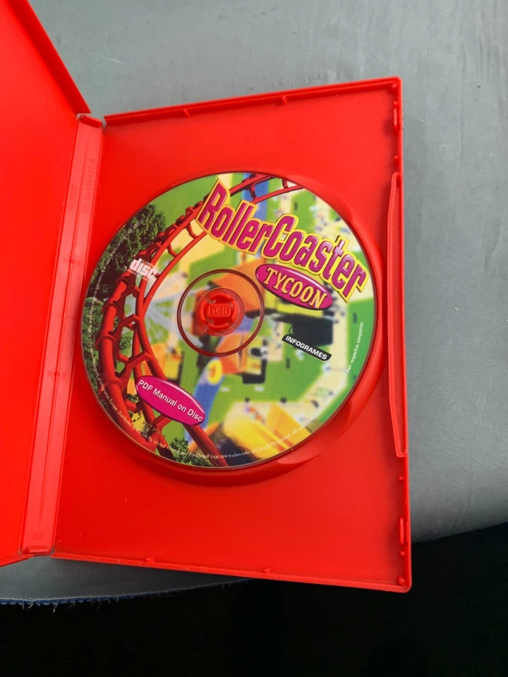 Roller Coaster Tycoon - Best of ATARI - PC CD ROM (L) - Image 3 of 3