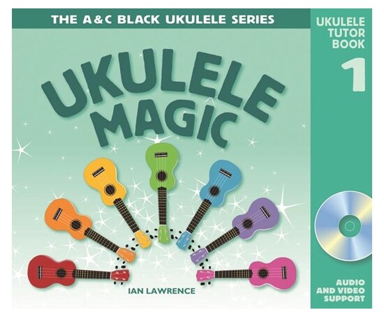 Collins Music Ukulele Magic Tutor Book 1 Ian Lawrence Libro + CD