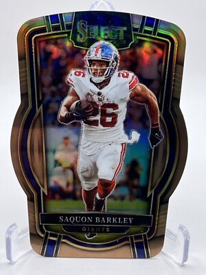 Saquon Barkley 2022 Select Copper Prizm Die Cut /99 #226 Club Level