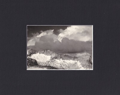 8X10'' Matted Print Photo Picture Ansel Adams: King River Divide, Sierra Nevada